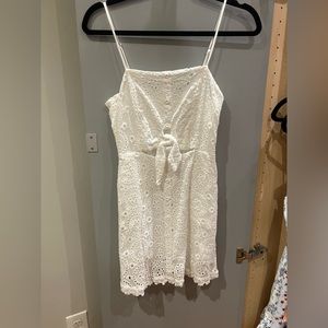 3/$15 White eyelet lulus dress